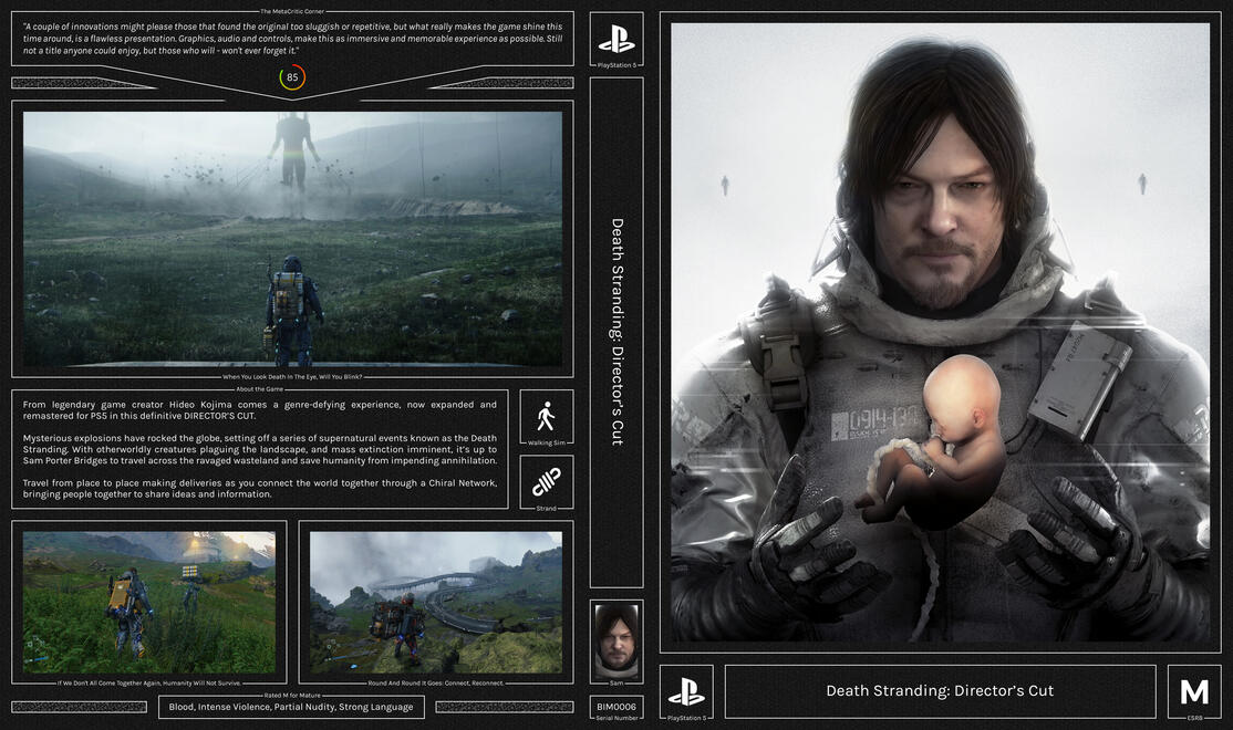 Death Stranding: Director's Cut box art