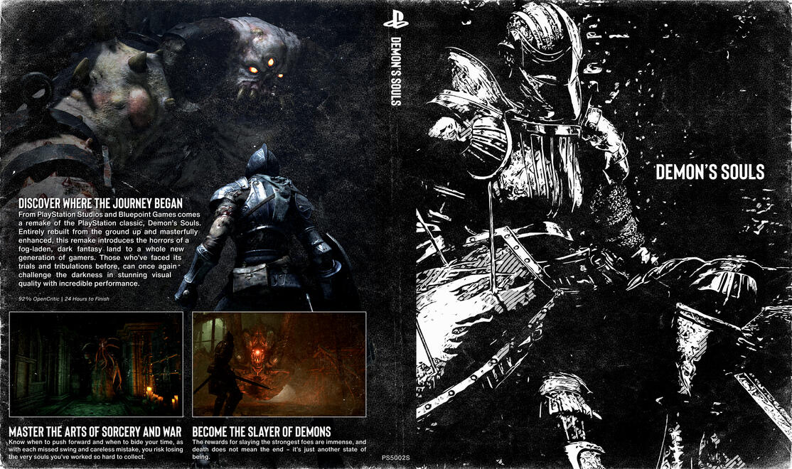 Demon's Souls box art