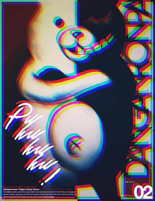 Danganronpa: Trigger Happy Havoc poster